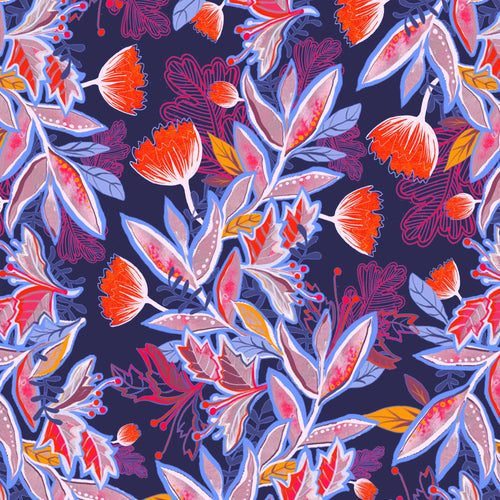 Gift Wrap - "Anemone Trellis"