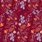 Gift Wrap - "Autumn Stems"