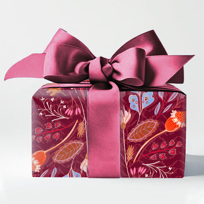 Gift Wrap - "Autumn Stems"