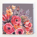 Greetings Card - "Red Rosie Bouquet"