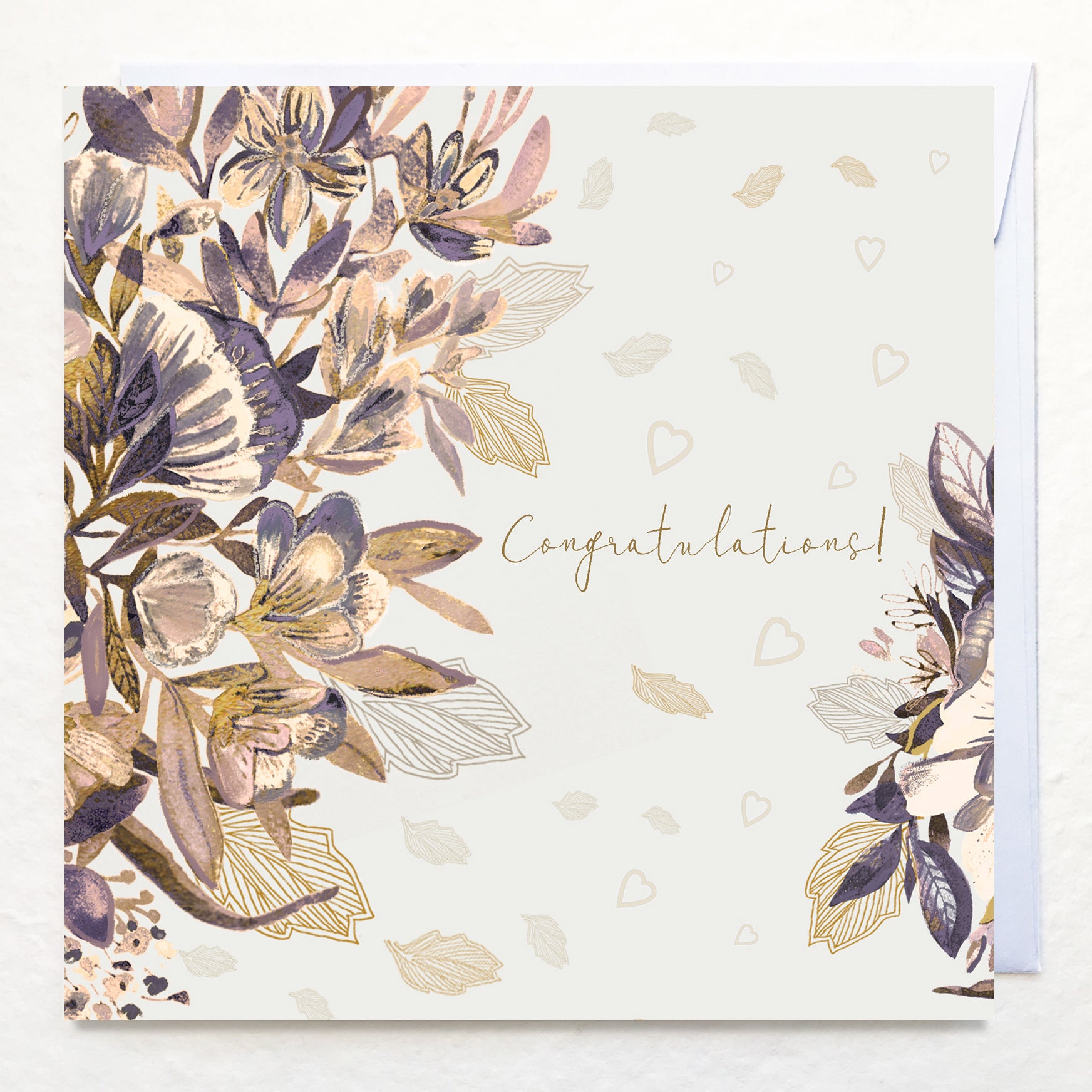 Greetings Card - "Bouquet Congratulations"