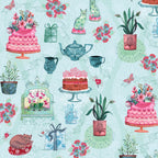 Gift Wrap -"Cakes and Cats"