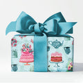 Gift Wrap -"Cakes and Cats"