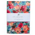 Medium Notebooks - "Camellia Bouquet" Two pack