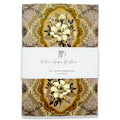 Small Notebooks - "Gold and Cream Camellia Spray" Two pack