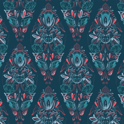 Gift Wrap - "Damask Diamonds"