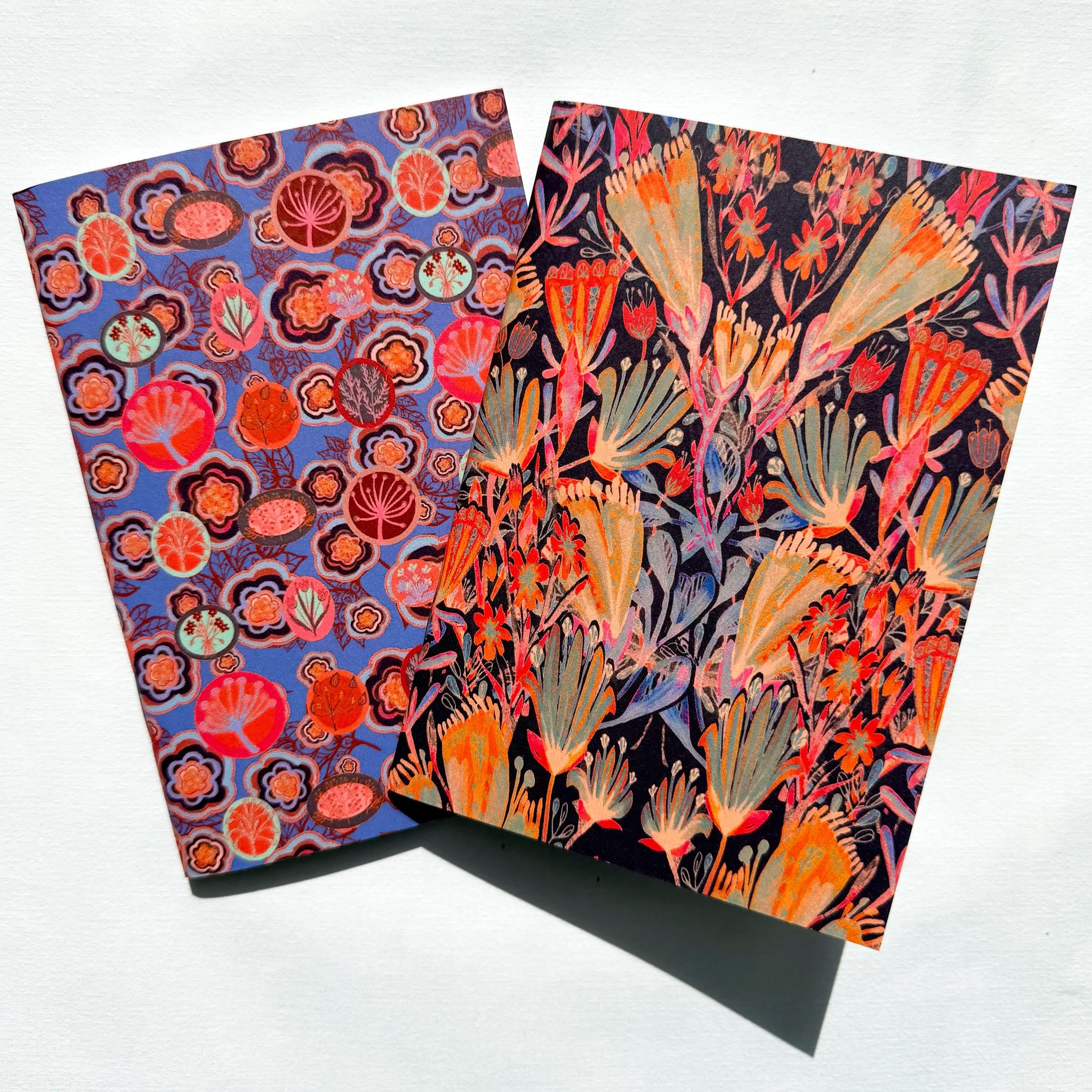 Small Notebooks - "Festival - Bonfire" Two pack