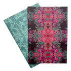 Medium Notebooks - "Gouache Flowers" Two pack