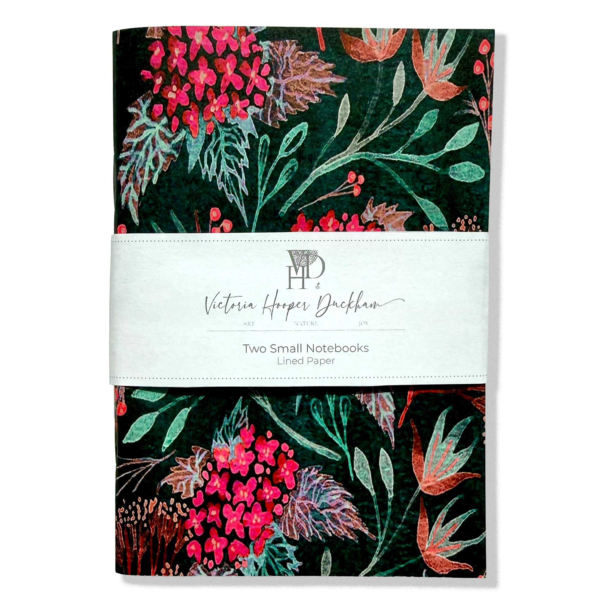 Small Notebooks - "Hydrangea Posy" Two pack
