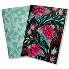 Small Notebooks - "Hydrangea Posy" Two pack