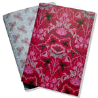 Small Notebooks - "Lace Flowers"  Two pack