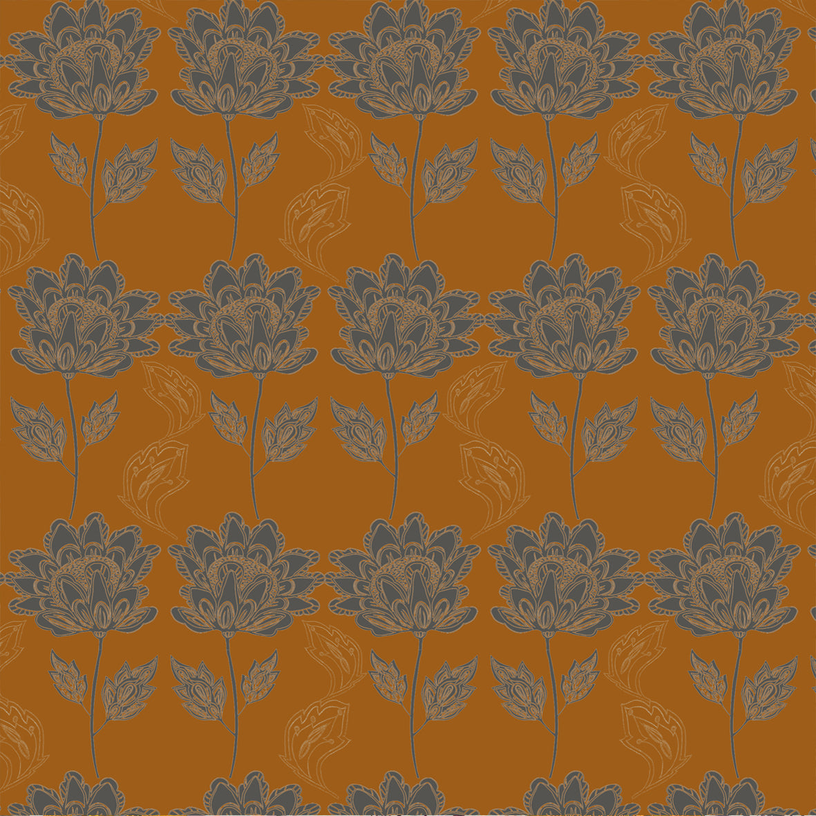 Lacy Flowers Gift Wrap