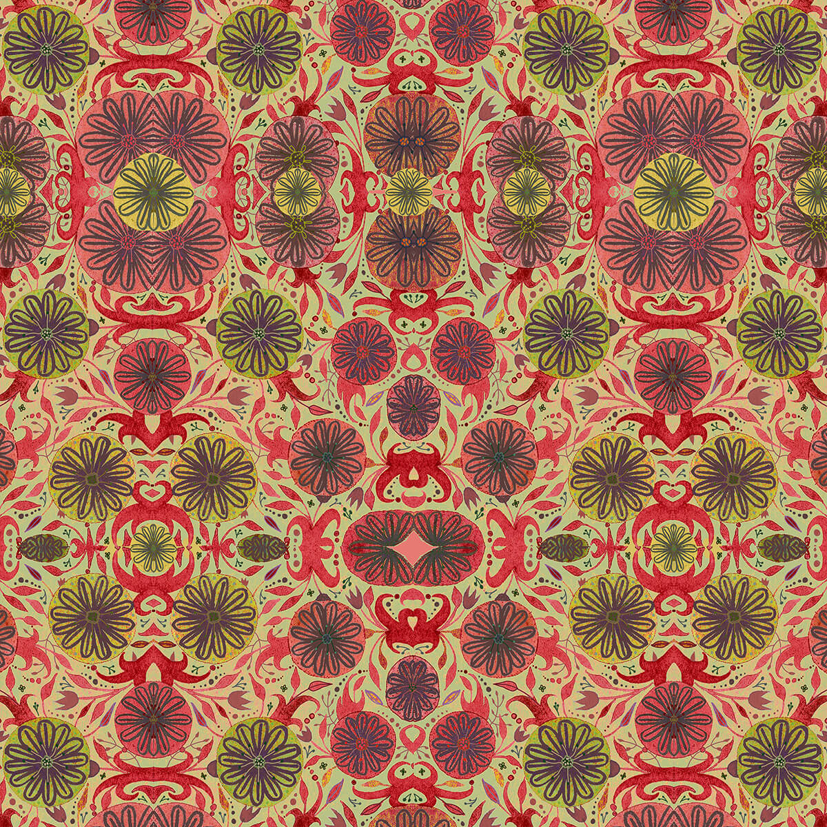 Gift Wrap - "Medallions"
