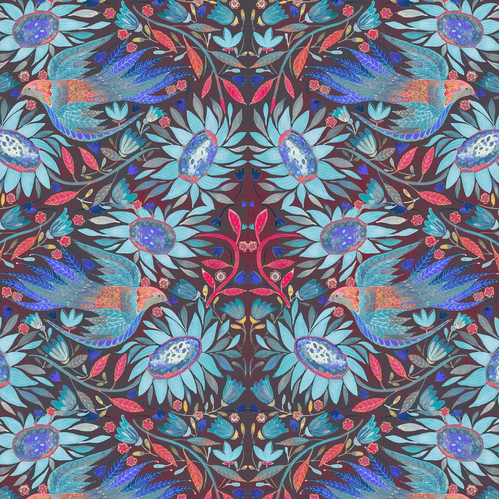 Radiant Bird Gift Wrap