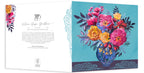 Greetings Card - "Vase of Dog Roses"